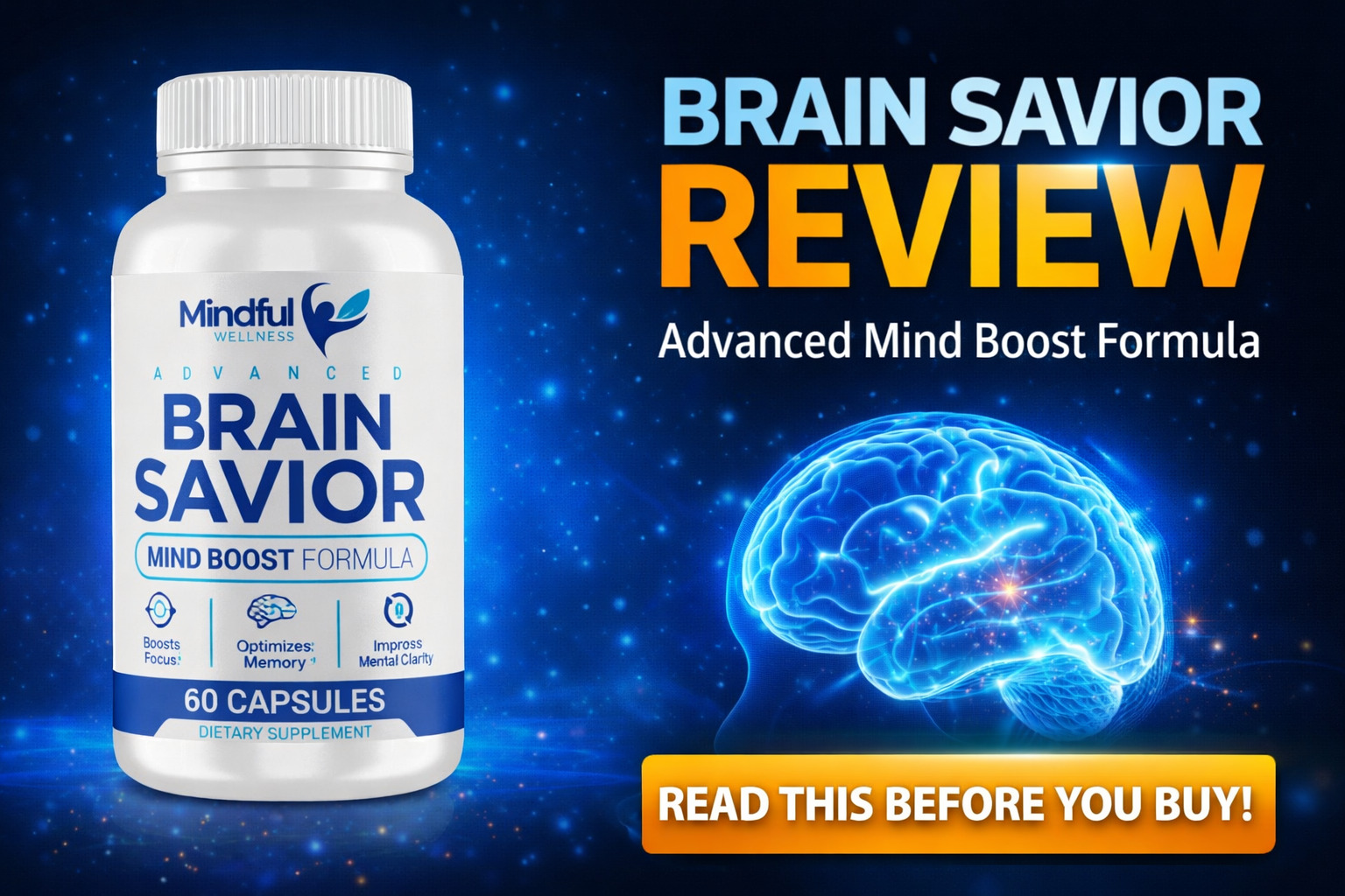 Brain Savior Bottle